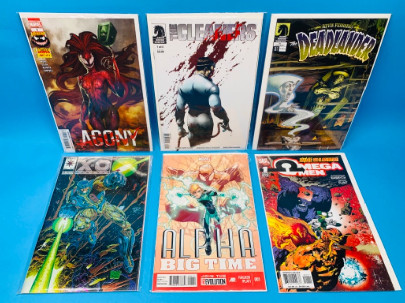 Photo 1 of 987516…6 comics all #1’s in plastic sleeves 