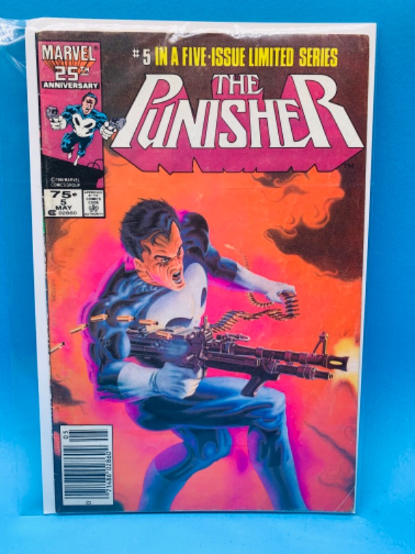 Photo 1 of 987532…vintage $.75 Punisher comic 5 in plastic sleeve 