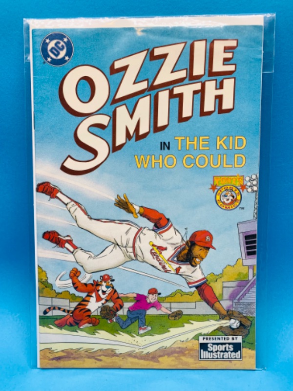 Photo 1 of 987542…DC sports illustrated Ozzie Smith comic in plastic sleeve 