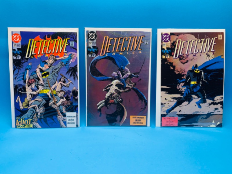 Photo 1 of 987547…3 older Batman comics in plastic sleeves 