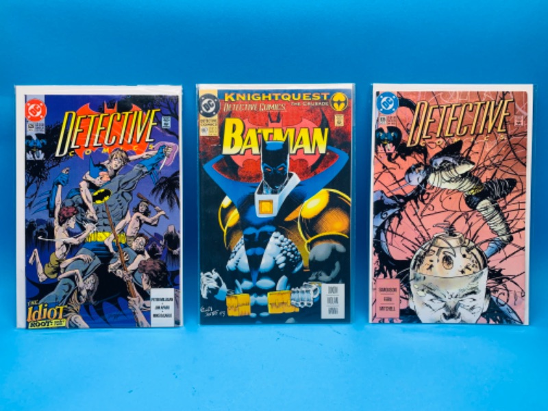 Photo 1 of 987548… 3 older Batman comics in plastic sleeves 