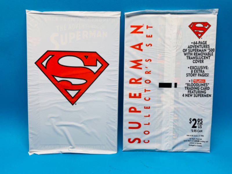 Photo 1 of 987549…2 sealed Superman collector’s set comics