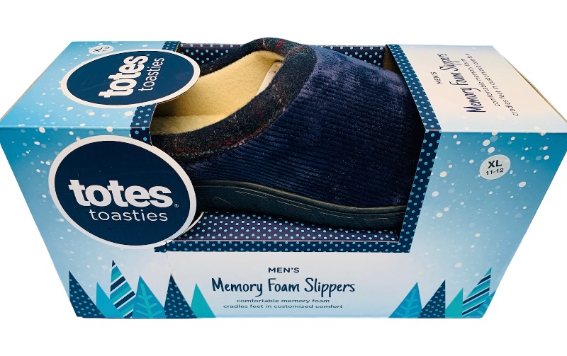 Photo 1 of 987577… men’s XL 11-12 memory foam slippers