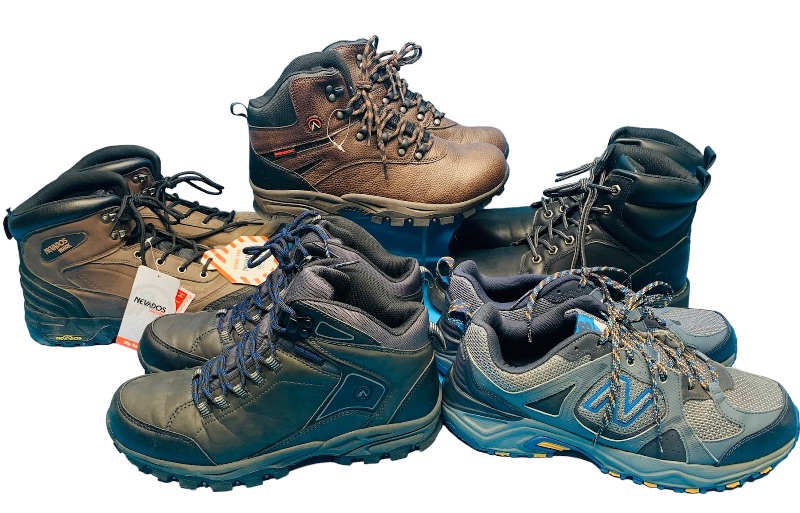 Photo 1 of 987585…5 used pairs of men’s size 10/10.5 work boots and shoes