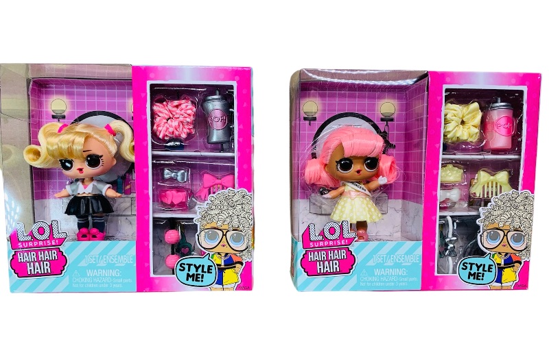 Photo 1 of 987631…2 LOL Surprise hair hair hair dolls 
