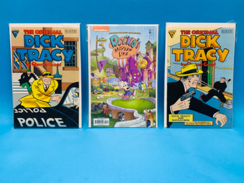 Photo 1 of 987672… 3 comics in plastic sleeves 