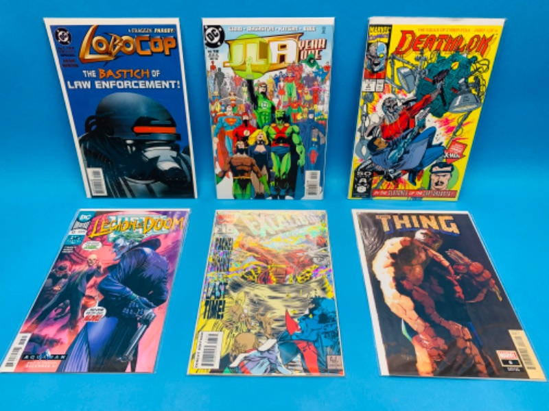 Photo 1 of 987678… 6 comics in plastic sleeves 