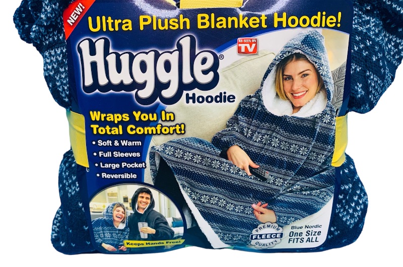 Photo 2 of 987694…Huggle Hoodie ultra plush blanket hoodie 