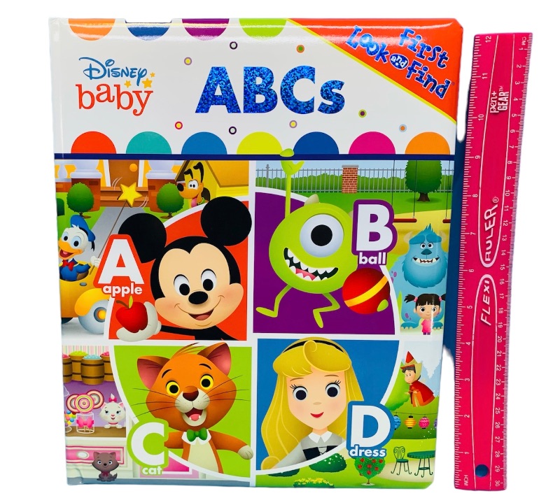 Photo 1 of 987697…Disney baby ABCs large first look and find book