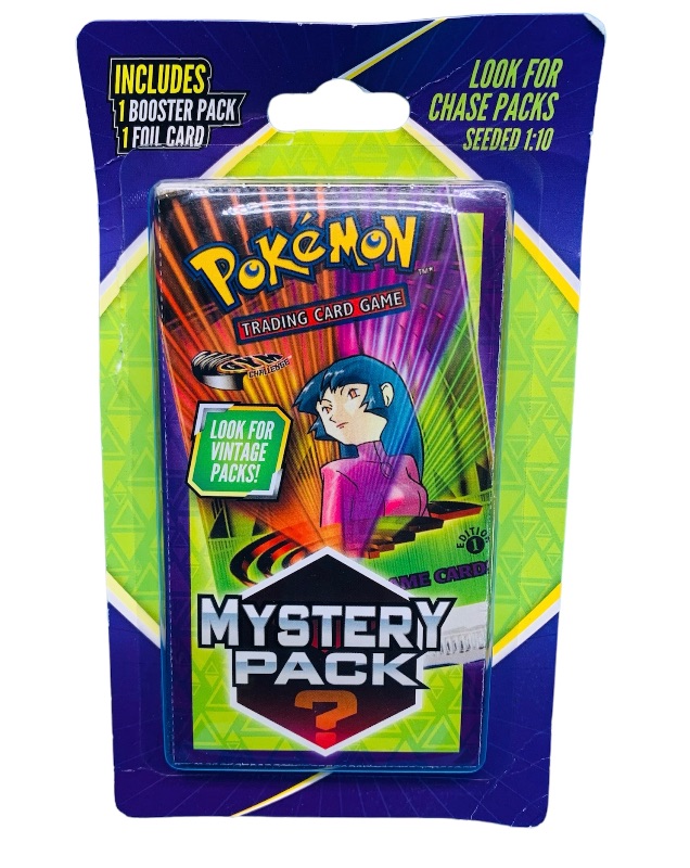 Photo 1 of 987736…Pokémon mystery pack -includes 1 booster pack and 1 foil card