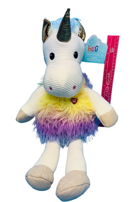 Photo 1 of 987737…large Hug Me plush unicorn 