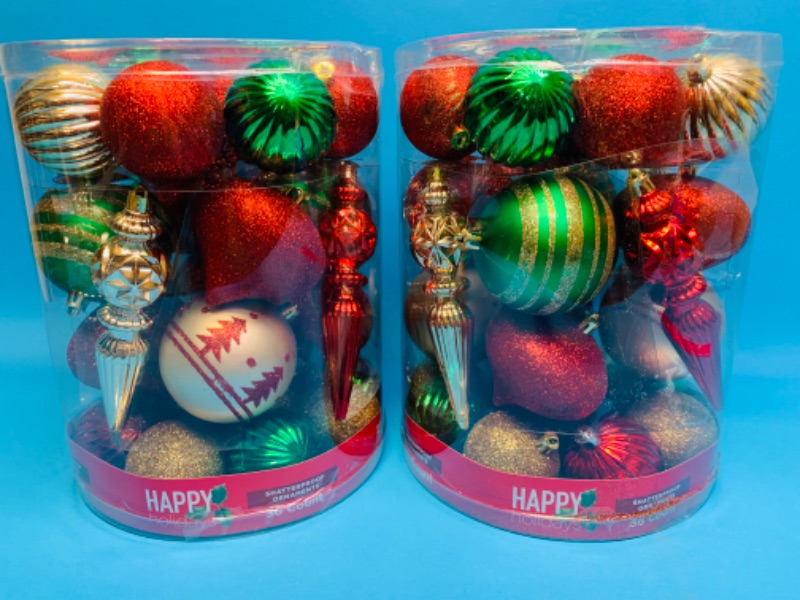 Photo 1 of 987750…72 Christmas ornaments 