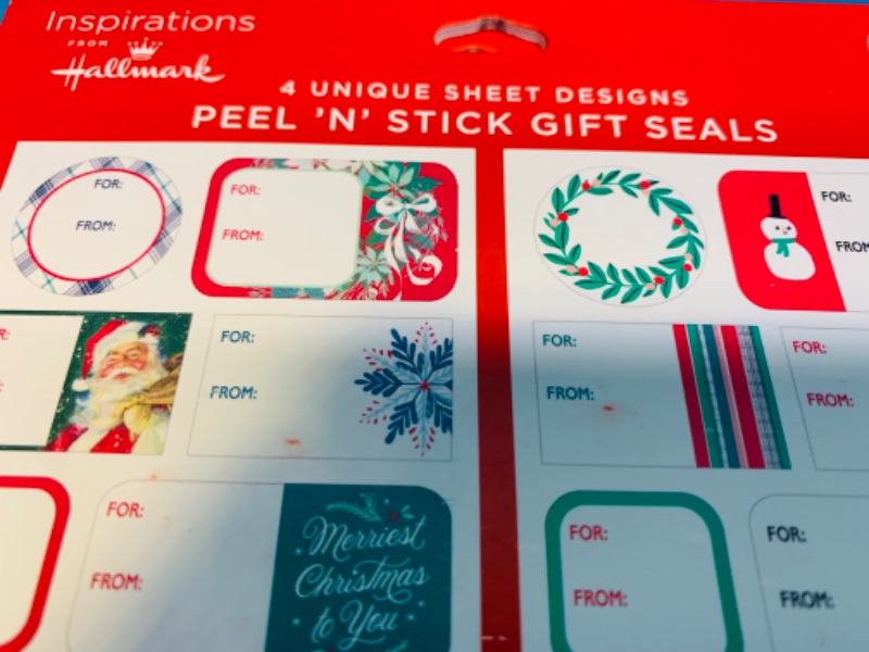 Photo 2 of 987755…over 2500 peel and stick gift seals- 20 packs of 64