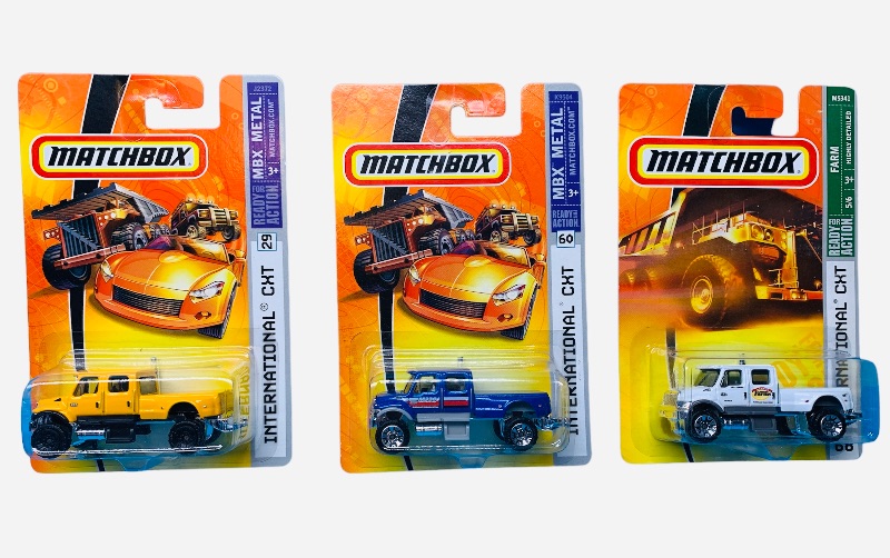 Photo 1 of 987789…3  Matchbox die cast  international CXT trucks 