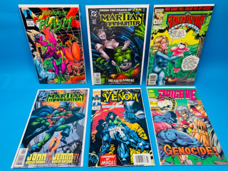 Photo 1 of 987823…  6 comics in plastic sleeves 