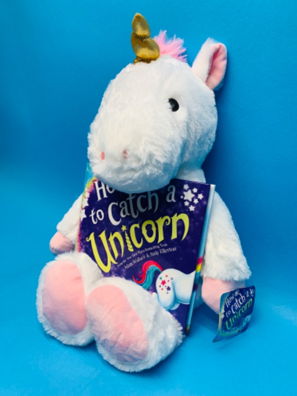 Photo 1 of 987983…how to catch a unicorn plush and book