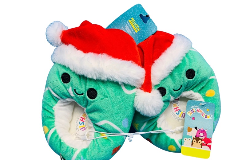 Photo 1 of 988086… squishmellows holiday kids slippers size 13-1