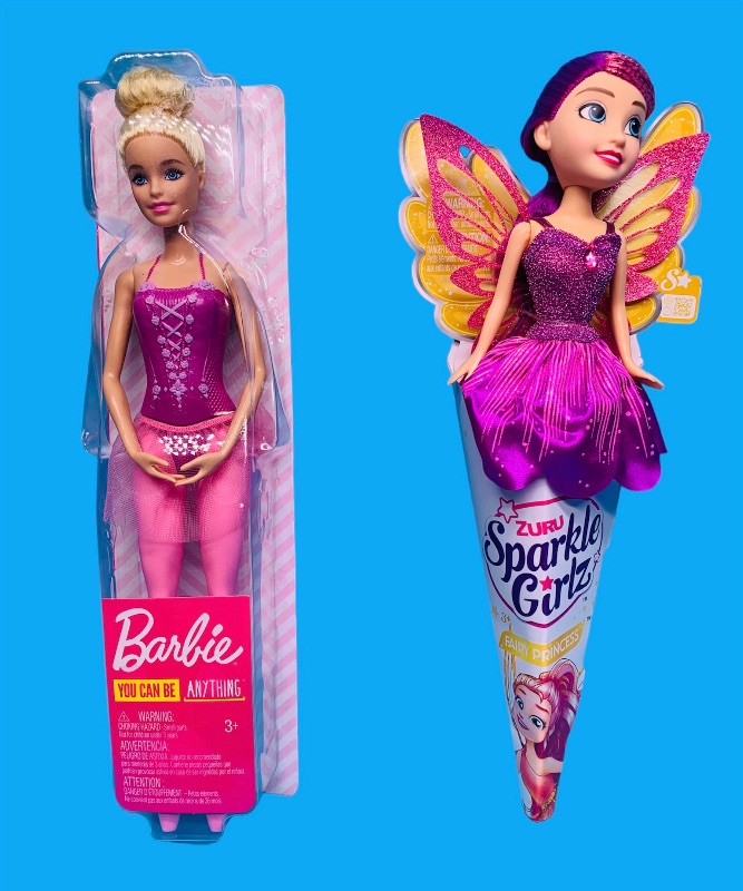 Photo 1 of 988178…Barbie and Sparkle Girlz dolls
