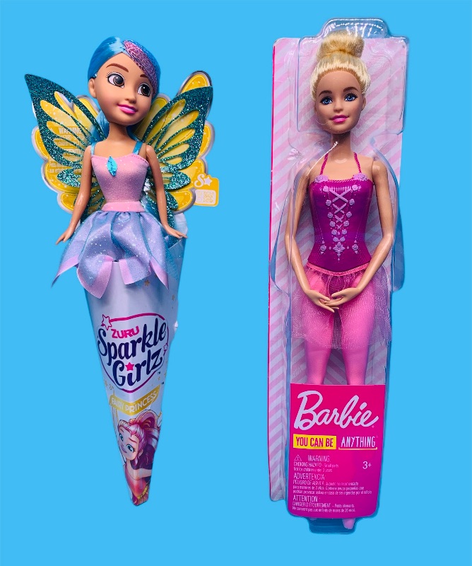 Photo 1 of 988179… Barbie and Sparkle Girlz dolls