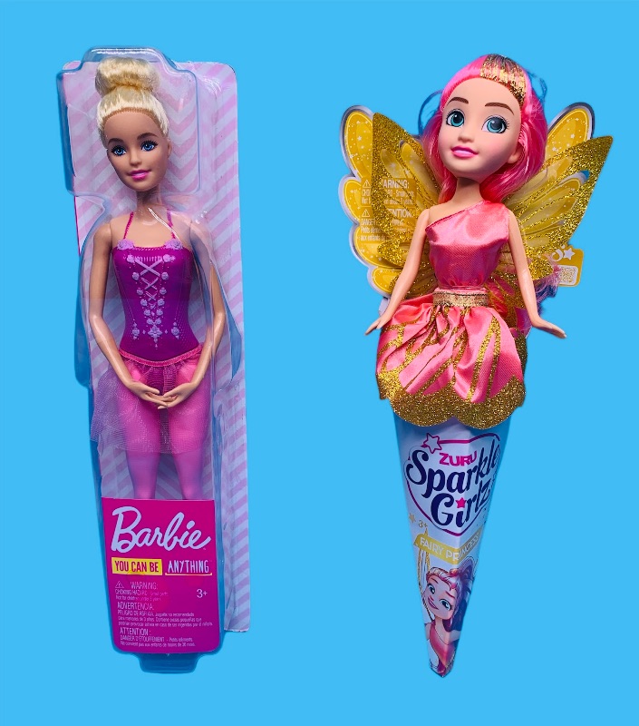 Photo 1 of 988180… Barbie and Sparkle Girlz dolls