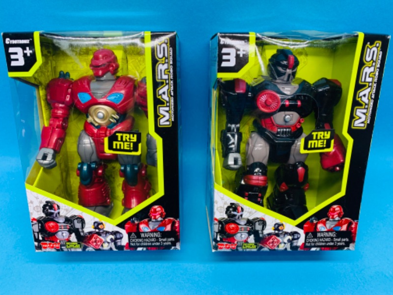 Photo 1 of 988194…2 motorized attack robo squad toys