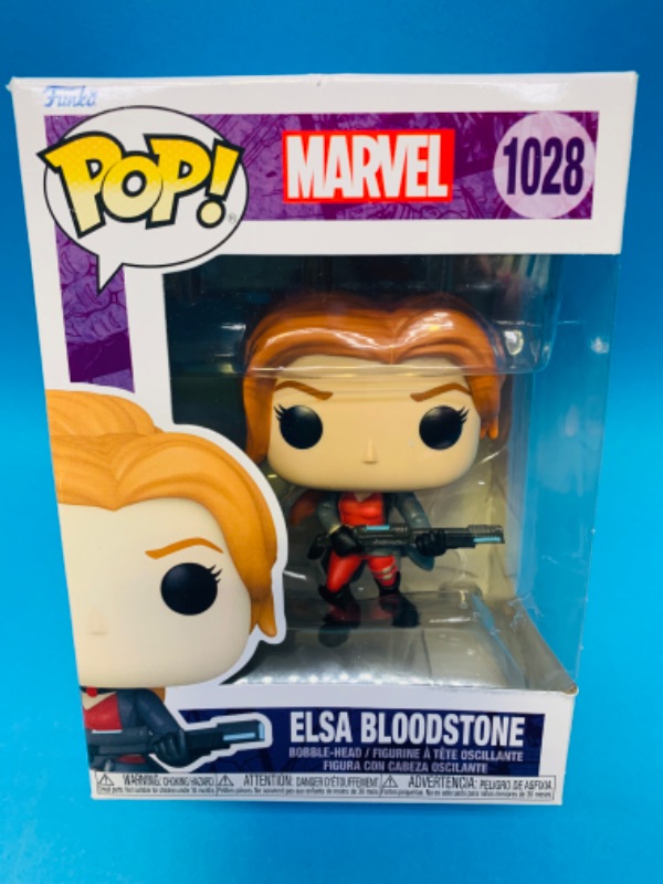 Photo 1 of 988211…Funko pop Marvel Elsa Bloodstone bobblehead figure 