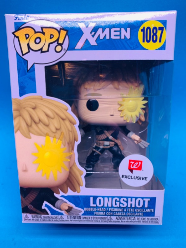 Photo 1 of 988213… Funko pop X-men Longshot bobblehead figure 