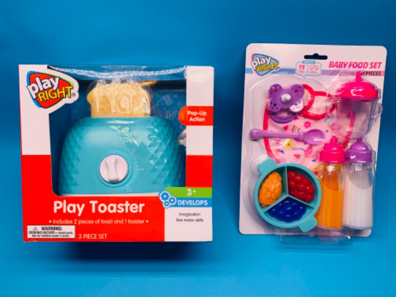 Photo 1 of 988222… play toaster and baby food toys
