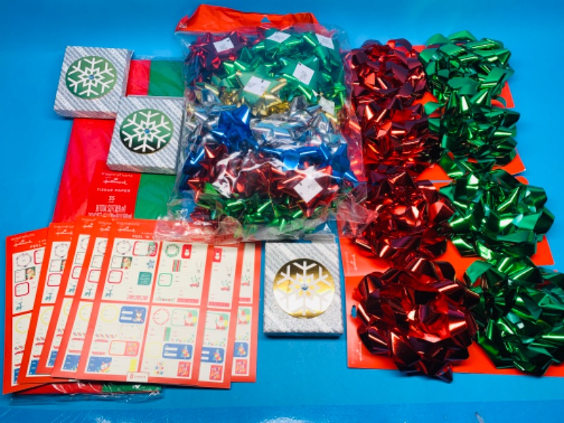 Photo 1 of 988244…gift seals, bows, tissue paper, and gift card holders 