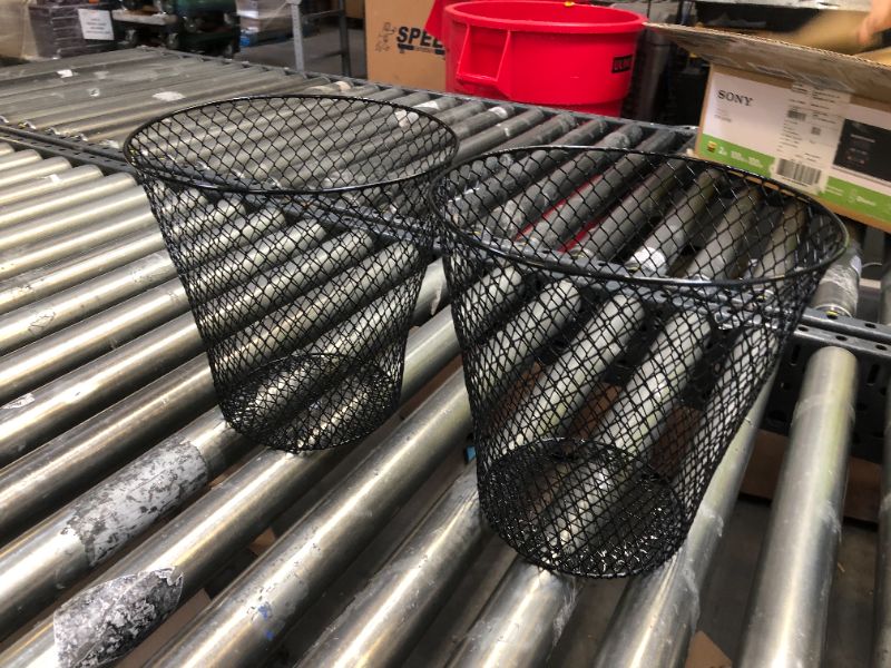 Photo 1 of 2 Pcs Chicken Wire Plant Covers Garden Cloche Plant Protectors from Animals Keep Squirrels Cats Birds Out of Potted Plants Metal Heavy Duty Cloches Plant Cages for Outdoor Plants 