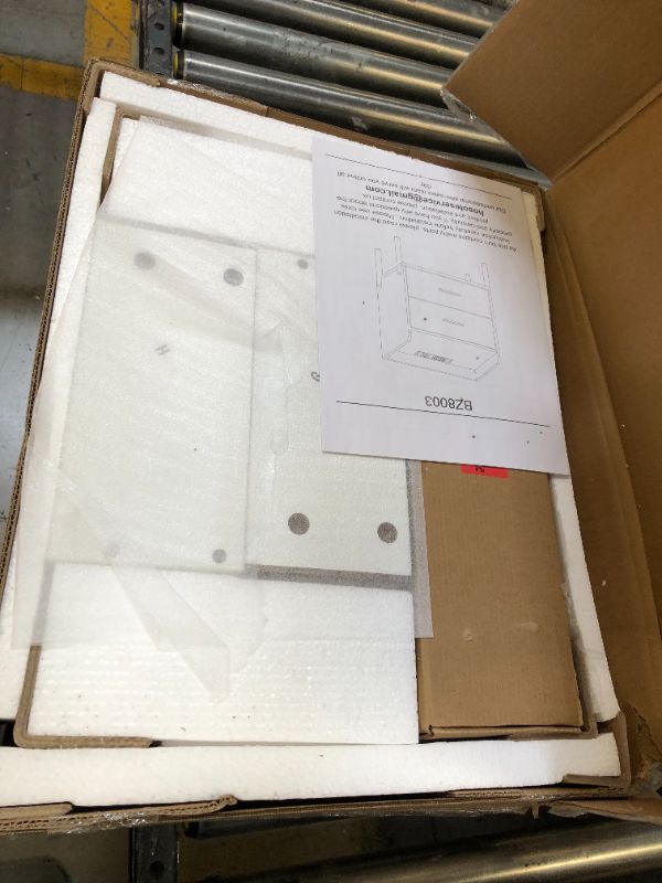 Photo 1 of 2 Drawer White Nightstand for Bedroom, Mid Century Modern End Table with Charging Station Farmhouse Storage Night Stand Side Table with USB Ports and Outlets for Living Room
