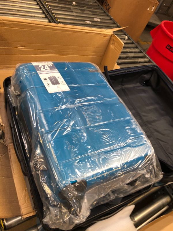 Photo 1 of Coolife Luggage Expandable(only 28") Suitcase 3 Piece Set with TSA Lock Spinner 20in24in28in caribbean blue 