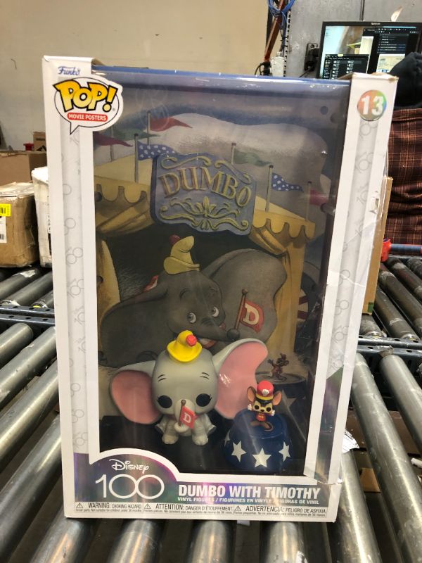 Photo 2 of Funko Pop! Movie Poster: Disney 100 - Dumbo, Dumbo with Timothy