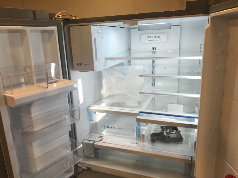 Photo 8 of Frigidaire 32 Inch Wide 17.6 Cu. Ft. Energy Star Certified French Door Refrigerator with EvenTemp Cooling System