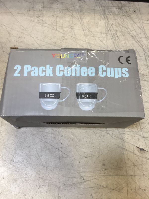 Photo 1 of 2 PACK COFFEE CUPS 8.5OZ 