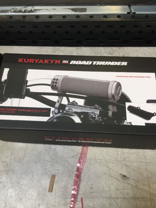 Photo 3 of Kuryakyn Rt Sound Bar Satin Black 2720 New