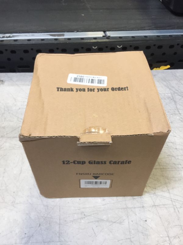 Photo 1 of 12-Cup Replacement Glass Carafe for Cuisinart Coffee Maker Models CHW-12, CHW-12P1, DCC-1100BK, DCC-1200, DCC-2650, DGB-550BK, DGB-550BK1 DGB-625BC, DGB-700BC, and SS-12 Part# DCC-1200PRC