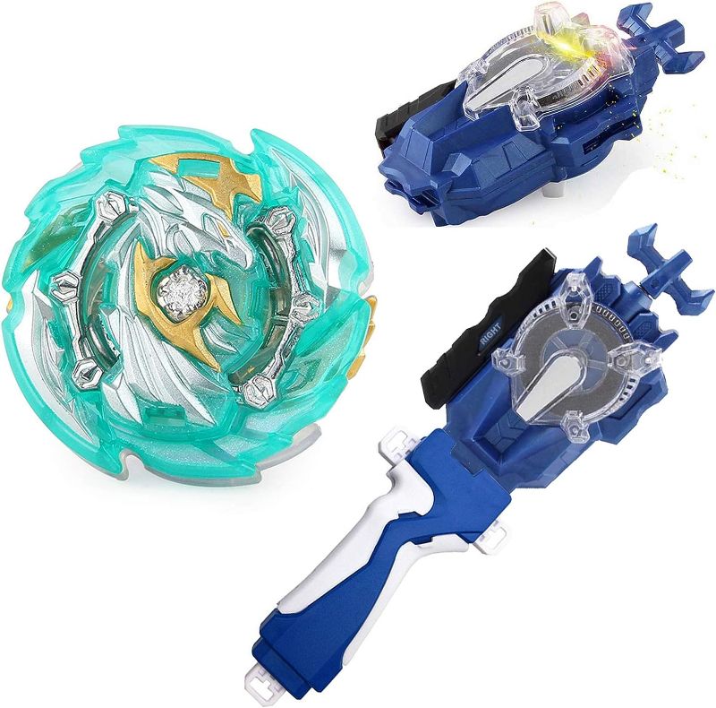 Photo 1 of DYT Burst GT B-148 Heaven Pegasus.10P.Lw Sen Starter Booster with Bey Battle Burst Sparking Launcher LR Left and Right Spin and Grip Spinning Top Toys Set
