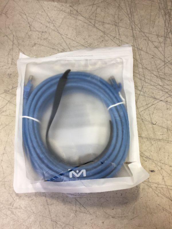 Photo 2 of CAT6 ETHERNET CORD BLUE 15FT 