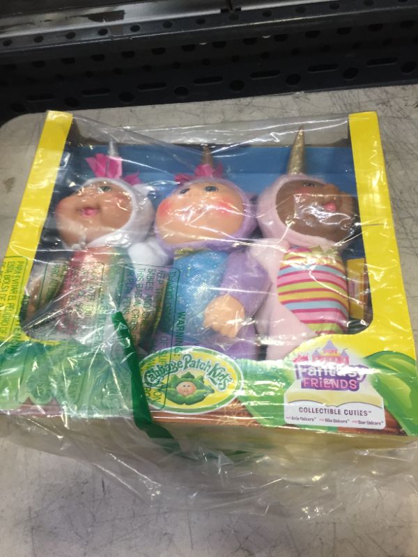 Photo 1 of Cabbage Patch Kids Cuties 3-Pack - Includes Three 9 inch Fantasy Friends Collectible Cuties
