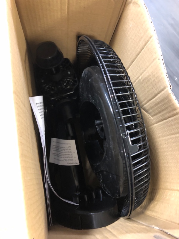 Photo 2 of 12 INC HDESK FAN BLACK
MISSING PARTS