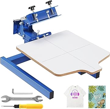 Photo 1 of VEVOR 21.2x17.7in Screen Printer Machine T-Shirt Double-Layer Positioning Pallet Press,
