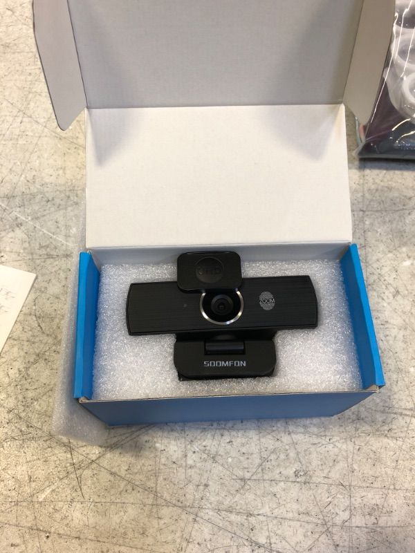 Photo 1 of 4k Webcam?Magnetic Privacy Cover?Autofocus?Noise-Canceling Mic?90°View for Meeting?Online Classes?YouTube?Plug & Play USB Webcam for Video Calling, Zoom?Skype?Facetime,Mac?Laptop