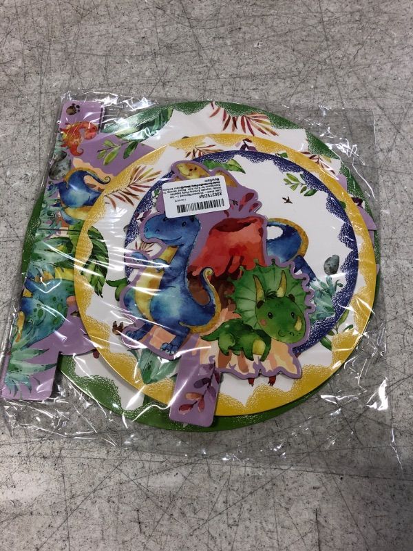 Photo 1 of Cake Stand- Dinosaur/Mermaid 3-Tier Holder Cupcake Birthday Party Supplies Decorations for Girls Kids, Round Serving Tray Stand for Theme Party Baby Shower Birthday Party Favors