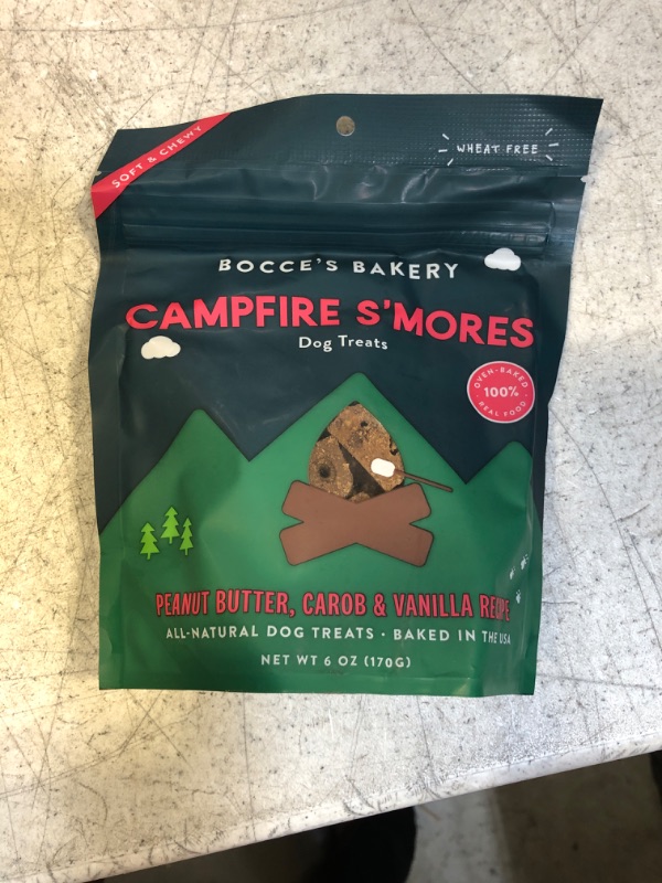 Photo 1 of Bocce's Bakery by The Fire Treat Bundle for Dogs, Wheat-Free Everyday Dog Treats, Made with Real Ingredients, Baked in The USA, All-Natural Soft & Chewy Cookies, 6 oz EXP MAR 2024
