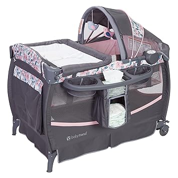 Photo 1 of Baby Trend Deluxe II Nursery Center Playard, Bluebell
