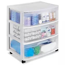 Photo 1 of *Not Exact* ULINE 3-Drawer Cart