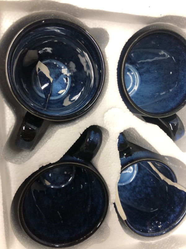 Photo 1 of 1Set of Cups, plates, blue