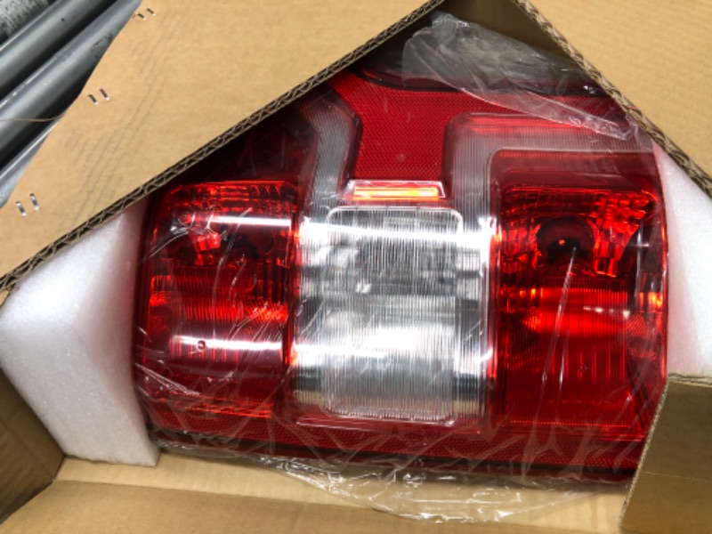 Photo 2 of Dasbecan Right Passenger Side Tail Light With Bulb Compatible with Ford F150 2018 2019 2020 Rear Brake Lamp