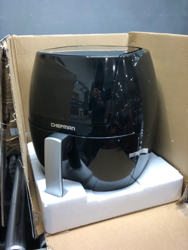 Photo 2 of ***PARTS ONLY/NON-RETURNABLE** DOSNT POWER ON***
 TurboFry Touch 8 Quart Air Fryer & Dishwasher-Safe Basket 